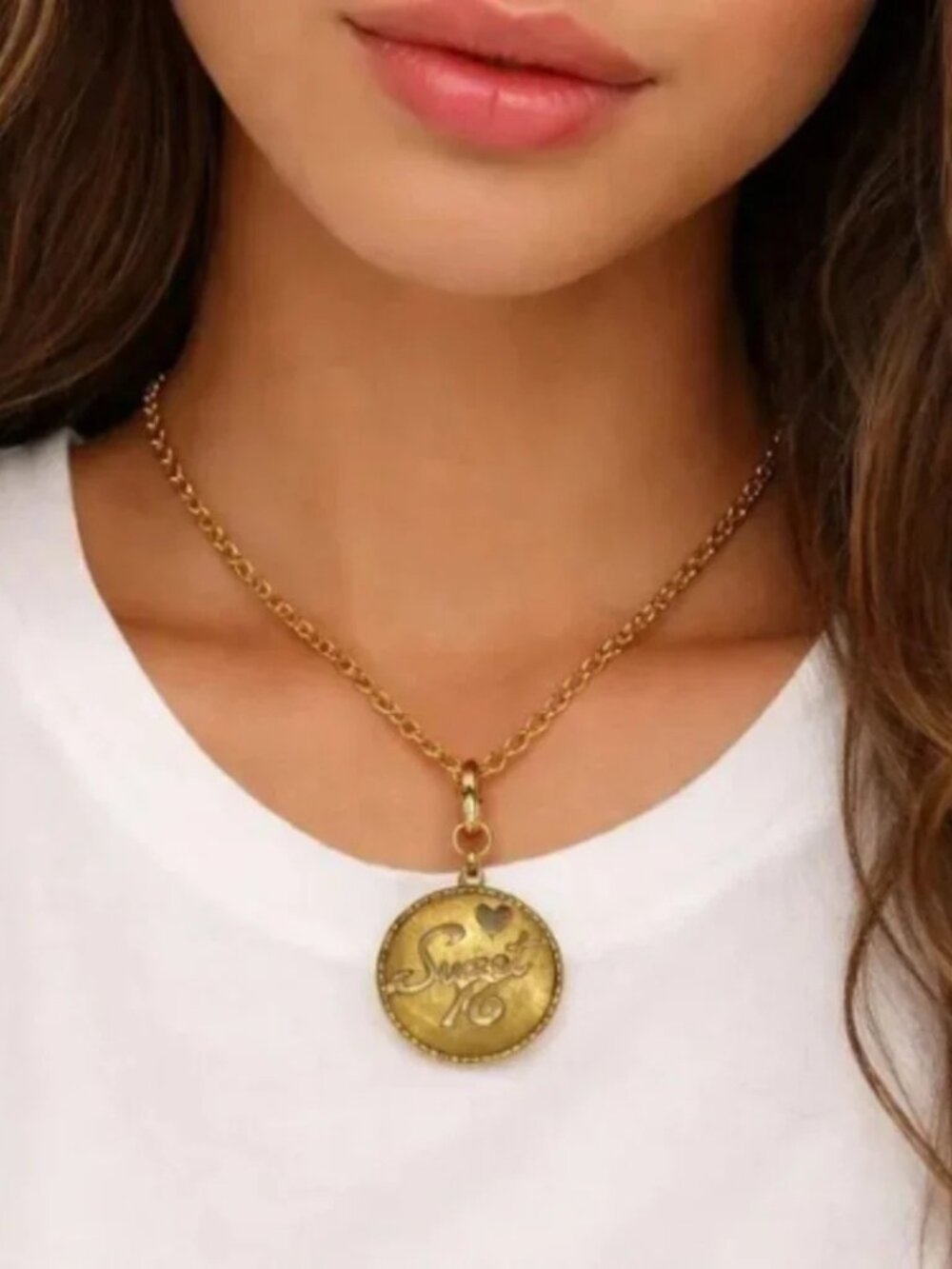 Vintage Sweet 16 Necklace 1950's - Picture 8 of 8